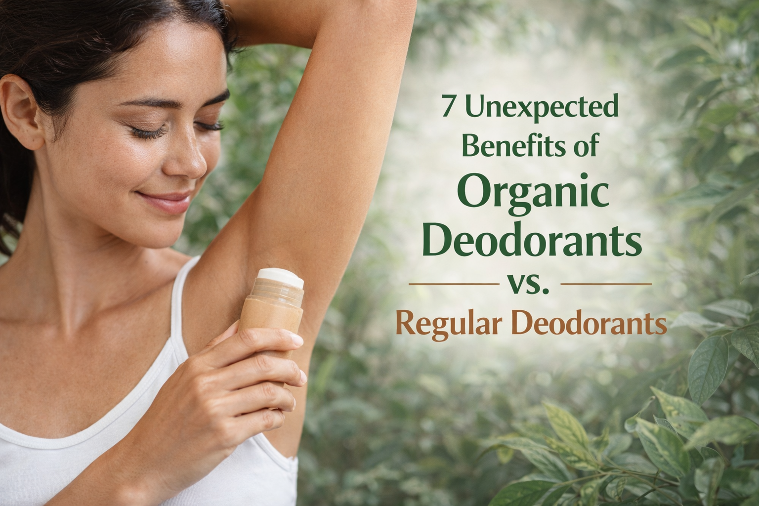 benefits of organic deodorants