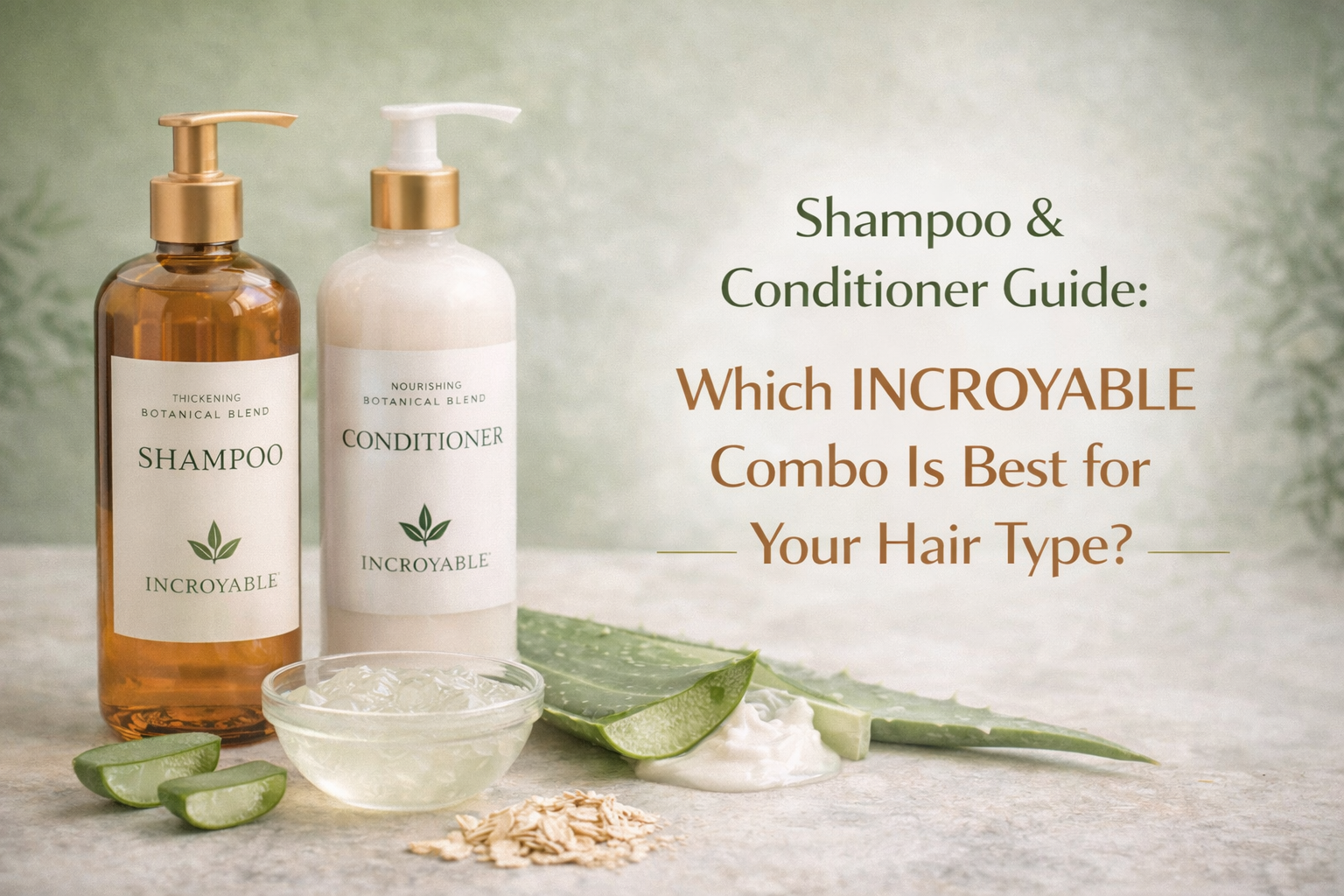 shampoo & conditioner guide