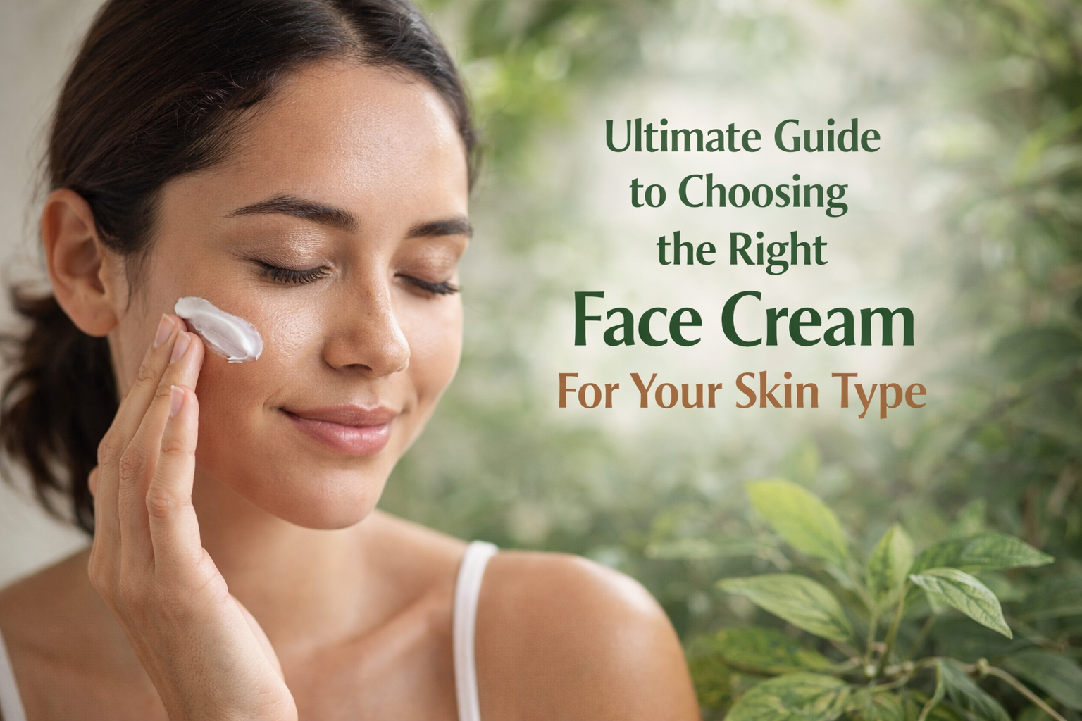 face cream for your skin type