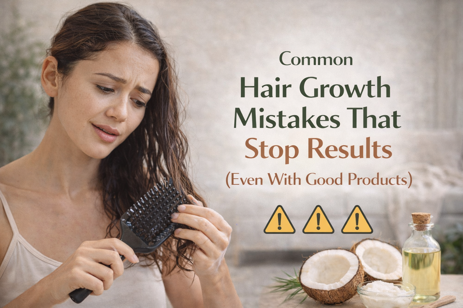 hair growth mistakes