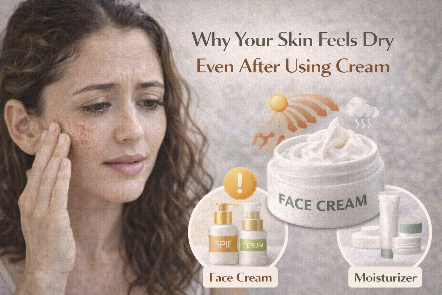 Skin Feels Dry After Moisturizer